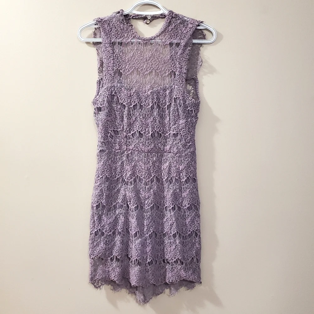 Intimately Free People - Daydream Lace Bodycon Dress - Size S - Picture 8 of 13